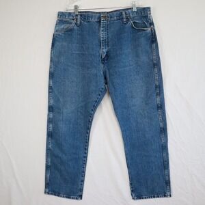 Wrangler Jeans Mens 40x30 13MWZ Cowboy Cut Original Fit Western Denim Blue